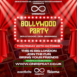 😍 THE BOLLYWOOD PARTY IN LONDON 💃🏽🕺🏽