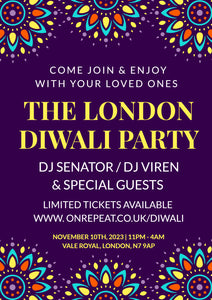 SOLD OUT 🤩 THE BIG FUN DIWALI PARTY IN LONDON ❤️
