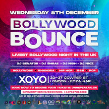 Load image into Gallery viewer, SOLD OUT! YOUR FAVOURITE BOLLYWOOD NIGHT 💖 😍 BOLLYWOOD BOUNCE 😍
