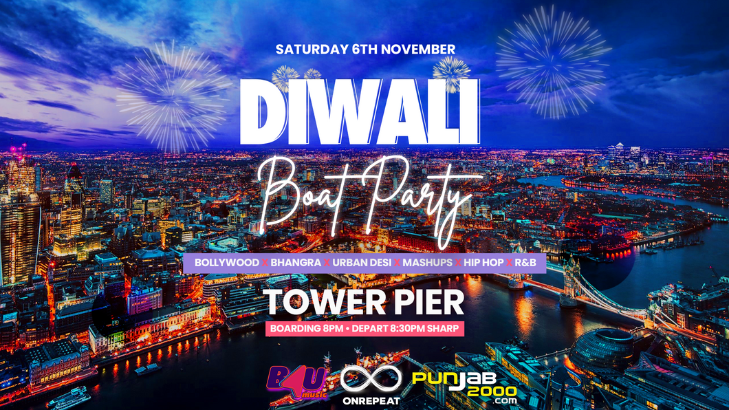 💯 SOLD OUT! Your Incredible Diwali Boat Party ❤️