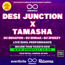 Load image into Gallery viewer, SOLD OUT 😍 DESI JUNCTION X TAMASHA 😍 BOLLYWOOD &amp; BHANGRA SPECIAL 🎉
