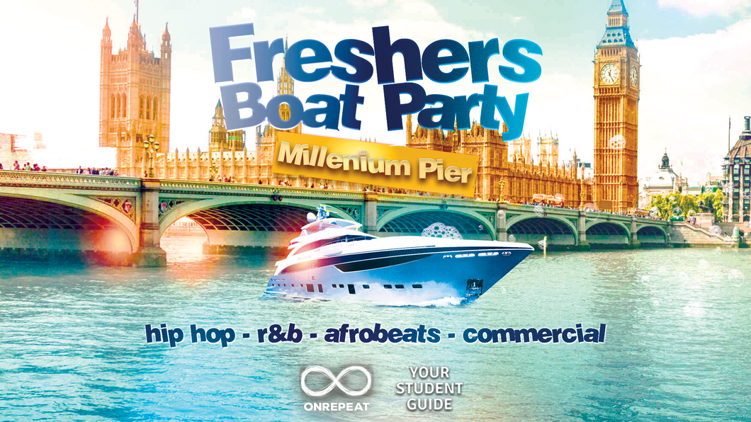 SOLD OUT! The Official London Freshers 2021 Boat Party by Your Student Guide