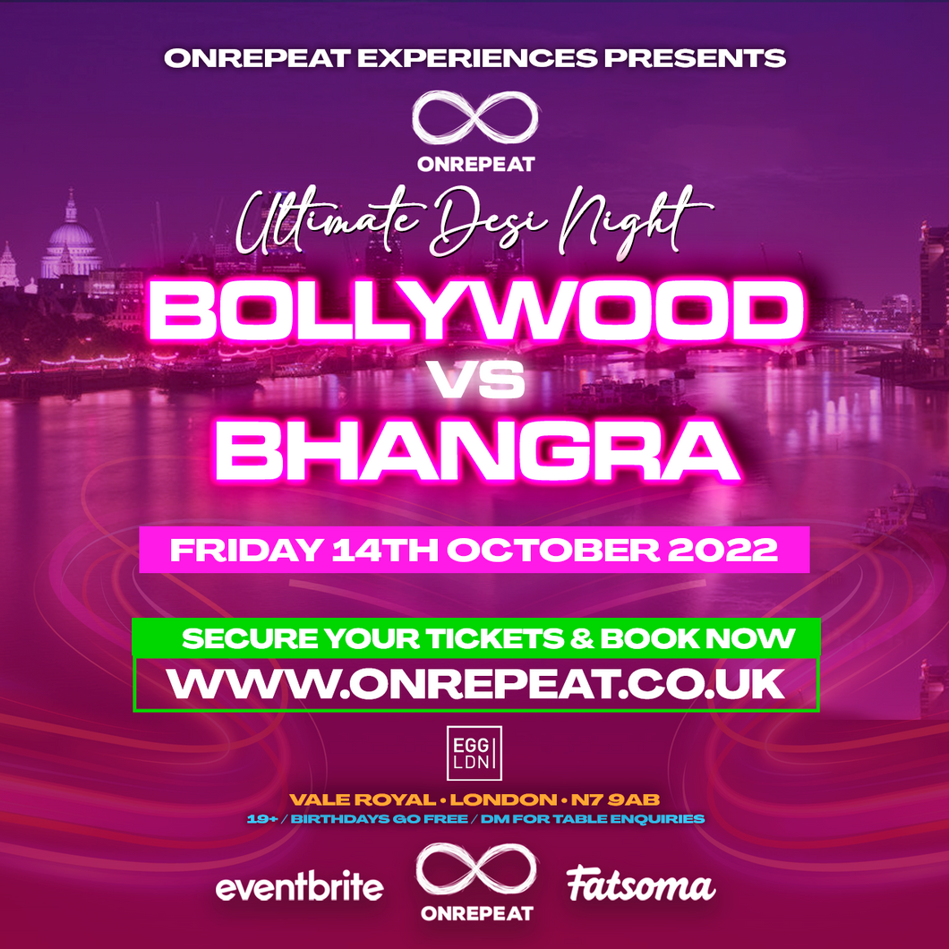 FUN FRIDAY 😍 The Ultimate Desi Night: Bollywood vs Bhangra 😍