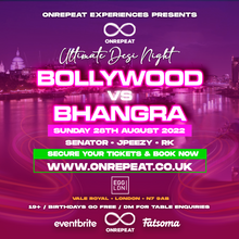 Load image into Gallery viewer, SOLD OUT! Bank Holiday Special: Bollywood vs Bhangra 😍
